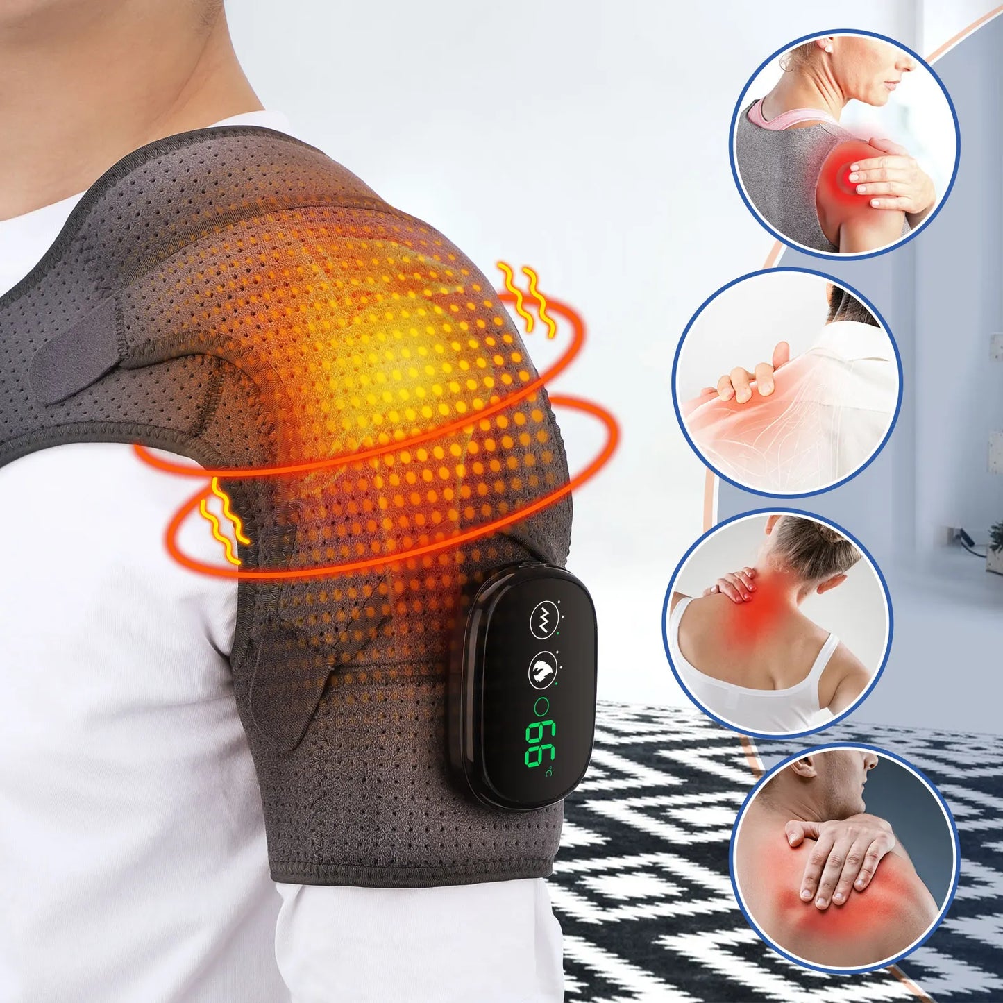 Heating Therapy Shoulder Brace