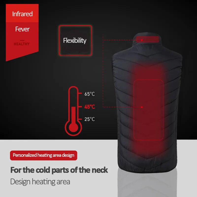 Men’s USB Heating Vest Jacket