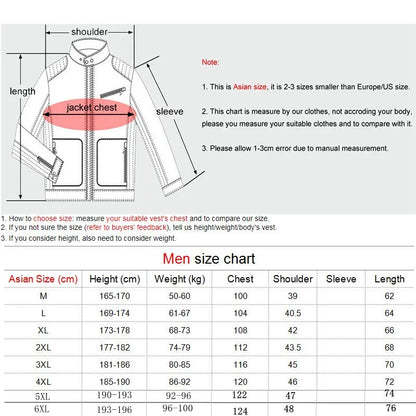 Men’s USB Heating Vest Jacket