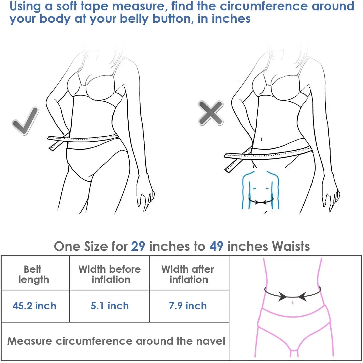 Decompression Lumbar Belt